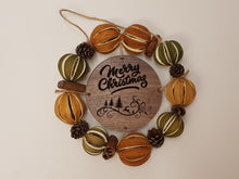 Load image into Gallery viewer, Scented Fruit Merry Christmas Wreath