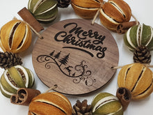 Load image into Gallery viewer, Scented Fruit Merry Christmas Wreath