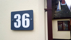 Acrylic House Number/Name Sign Plaque