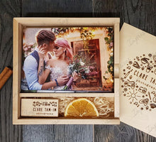 Load image into Gallery viewer, Maple Wood 6x4 Photography Wedding Photo Presentation Box