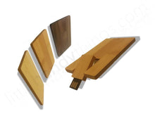 Load image into Gallery viewer, Wooden Card 8GB USB Flash Drive - littlehandythings.com - 2