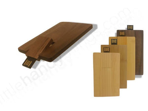 Wooden Card 8GB USB Flash Drive - littlehandythings.com - 1
