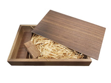 Load image into Gallery viewer, Walnut Wooden USB Flash Drive + 7x5 Photography Presentation Box
